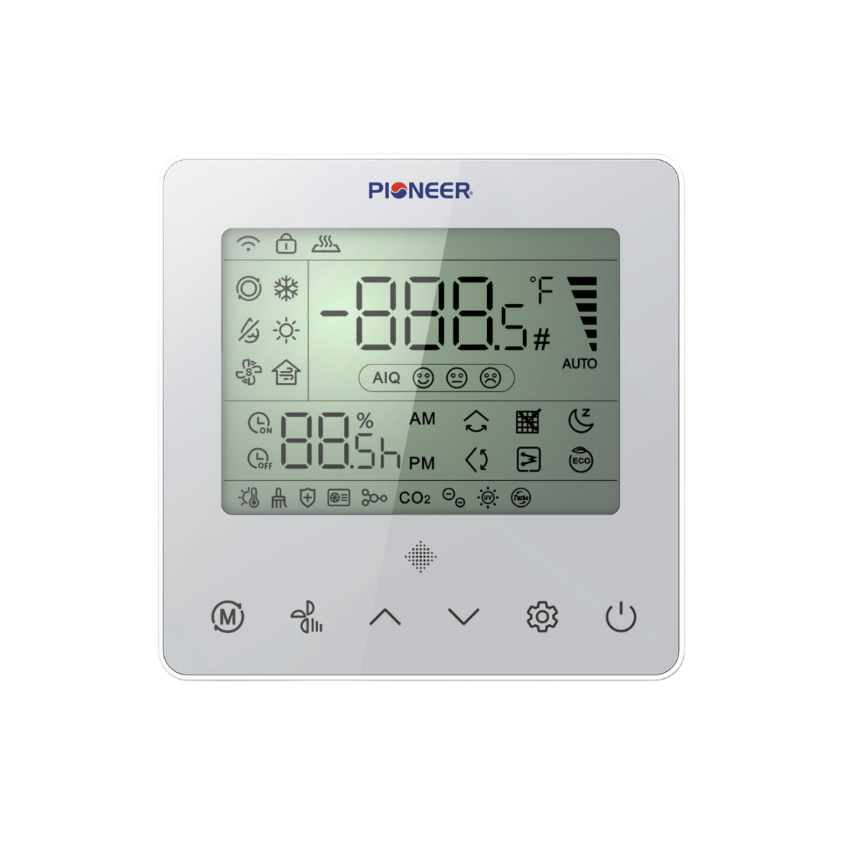 Pioneer Vertex Ducted Central Split System - Thermostat