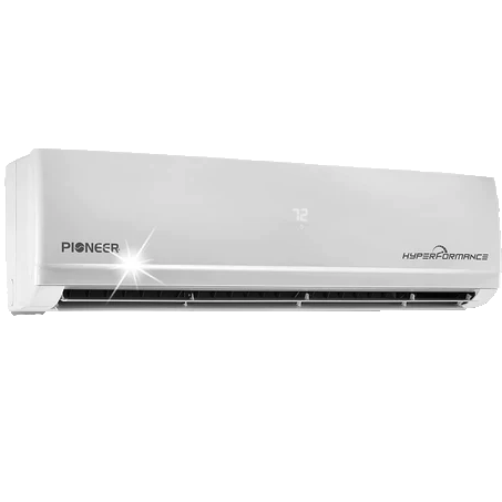Pioneer 12,000 BTU Hyperformance Mini Split Heat Pump w/ Wi-Fi - Indoor Unit Left View