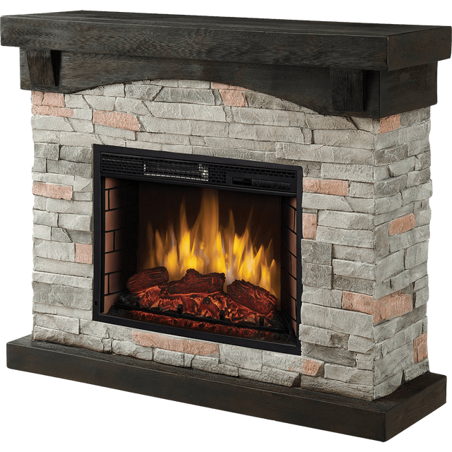 Pleasant Hearth 42-In Sable Mills Electric Fireplace