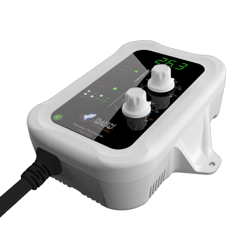 Plug N Grow Precision Thermostat - Angle