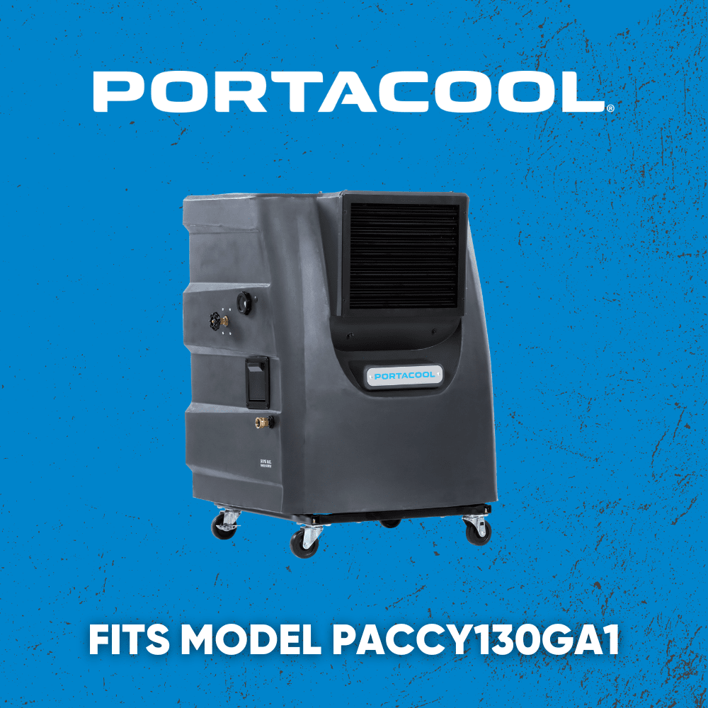 HydroTek™ Replacement Media Set for Portacool Cyclone™ 130 - Infographic 1