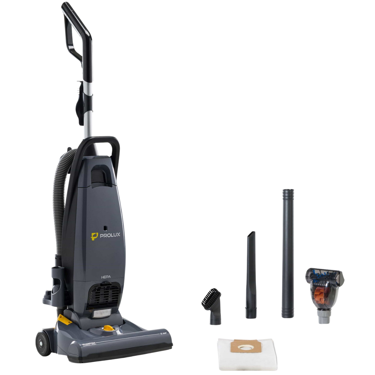 Prolux Phantom Upright Commercial Vacuum - w/ Attachments
