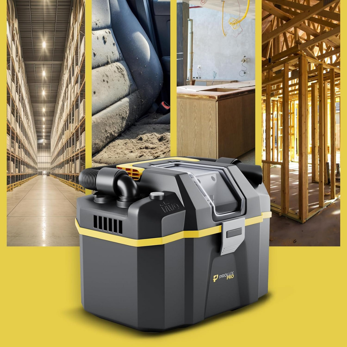 Prolux PLCTB Cordless Commercial Wet/Dry Tool & Travel Vacuum - Lifestyle