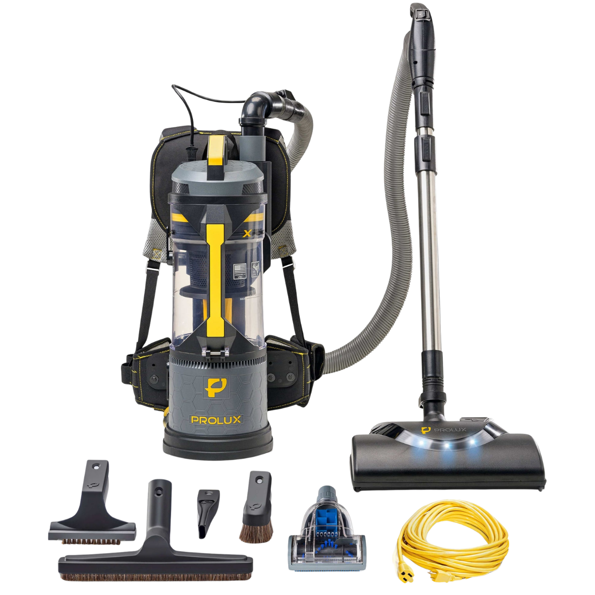 Prolux X-Force Pro Bagless Backpack Vacuums - Power Nozzle Kit 1