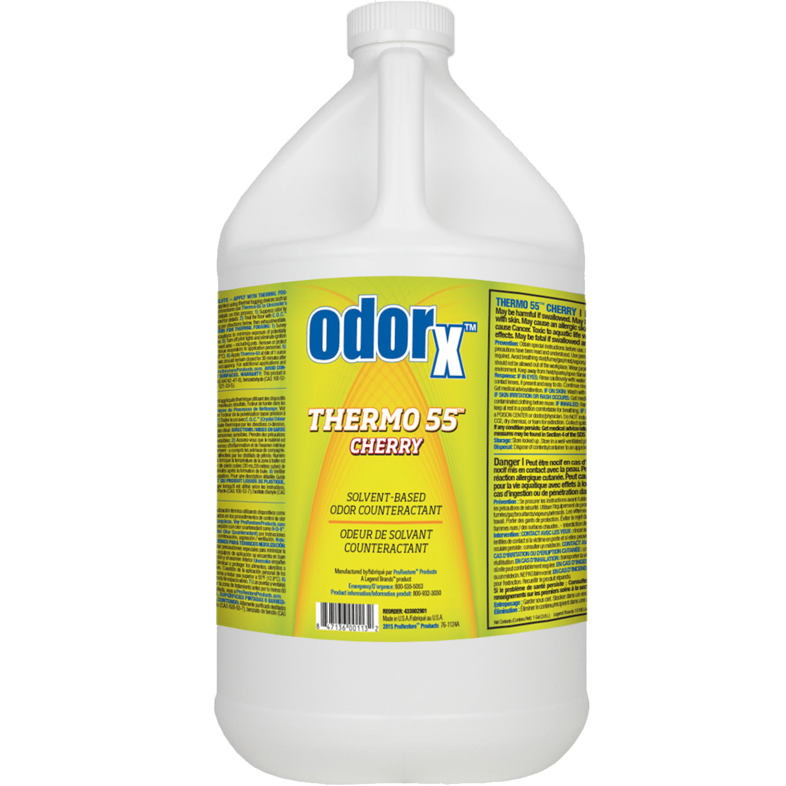 ProRestore ODORx Thermo-55 - Cherry 1 gallon bottle