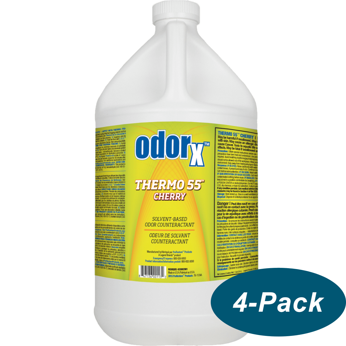 ProRestore ODORx Thermo-55 - Cherry 4-Pack