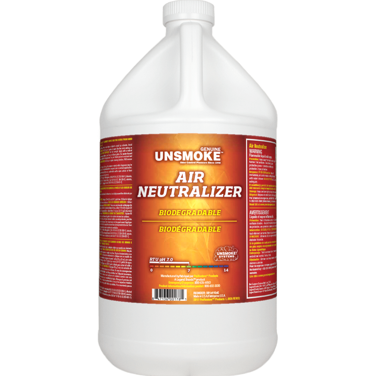 ProRestore Unsmoke Air Neutralizer - 1 Gallon