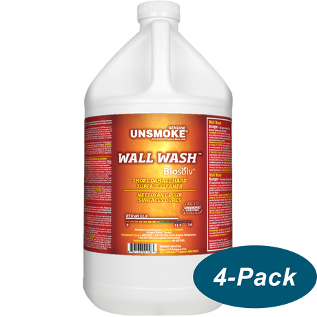 ProRestore Unsmoke Wall Wash with Biosolv - 1 Gal - Case of 4
