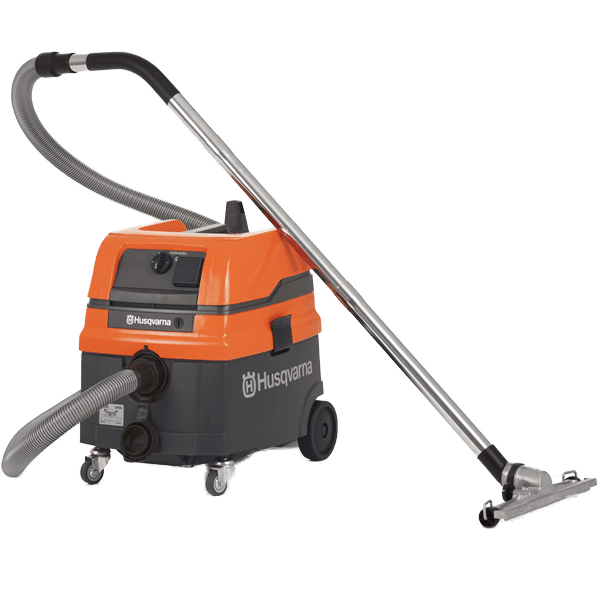Pullman-Holt Husqvarna S11 HEPA Wet Dry Vacuum - Angle