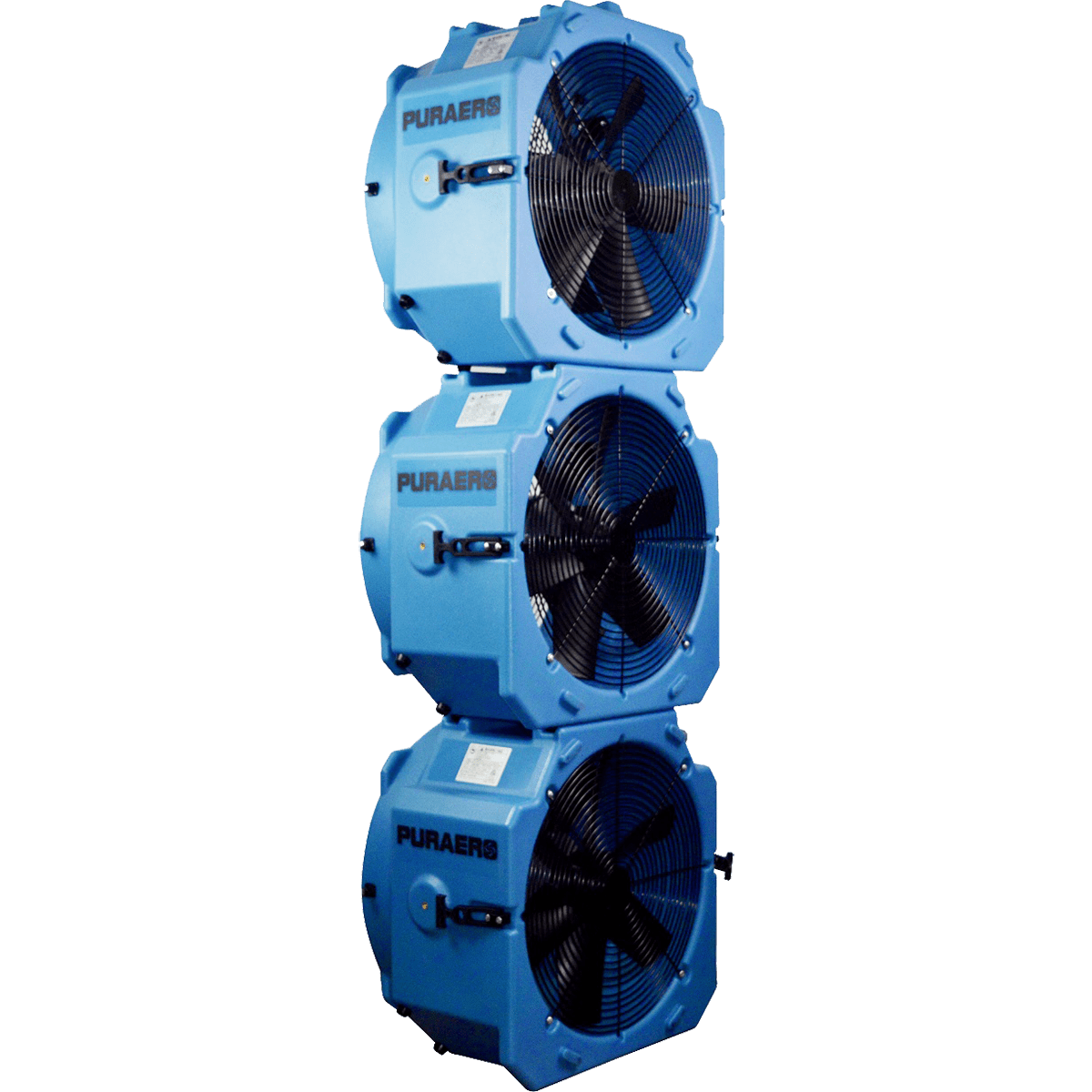 Puraero 1/4 HP 4000 CFM 2.7A Pro Axial Fan - Stackable
