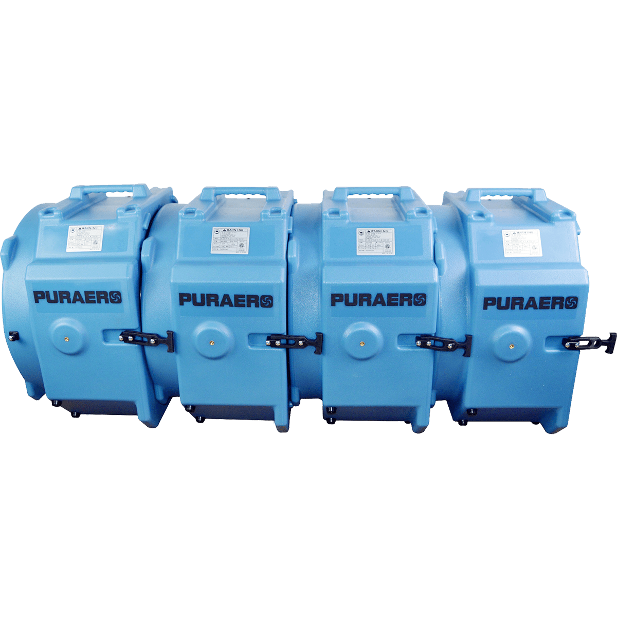 Puraero 1/4 HP 4000 CFM 2.7A Pro Axial Fan - Interlocking