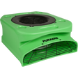 Puraero 1/4 HP 1100 CFM 2.51A Low Profile Air Mover - Green - Main