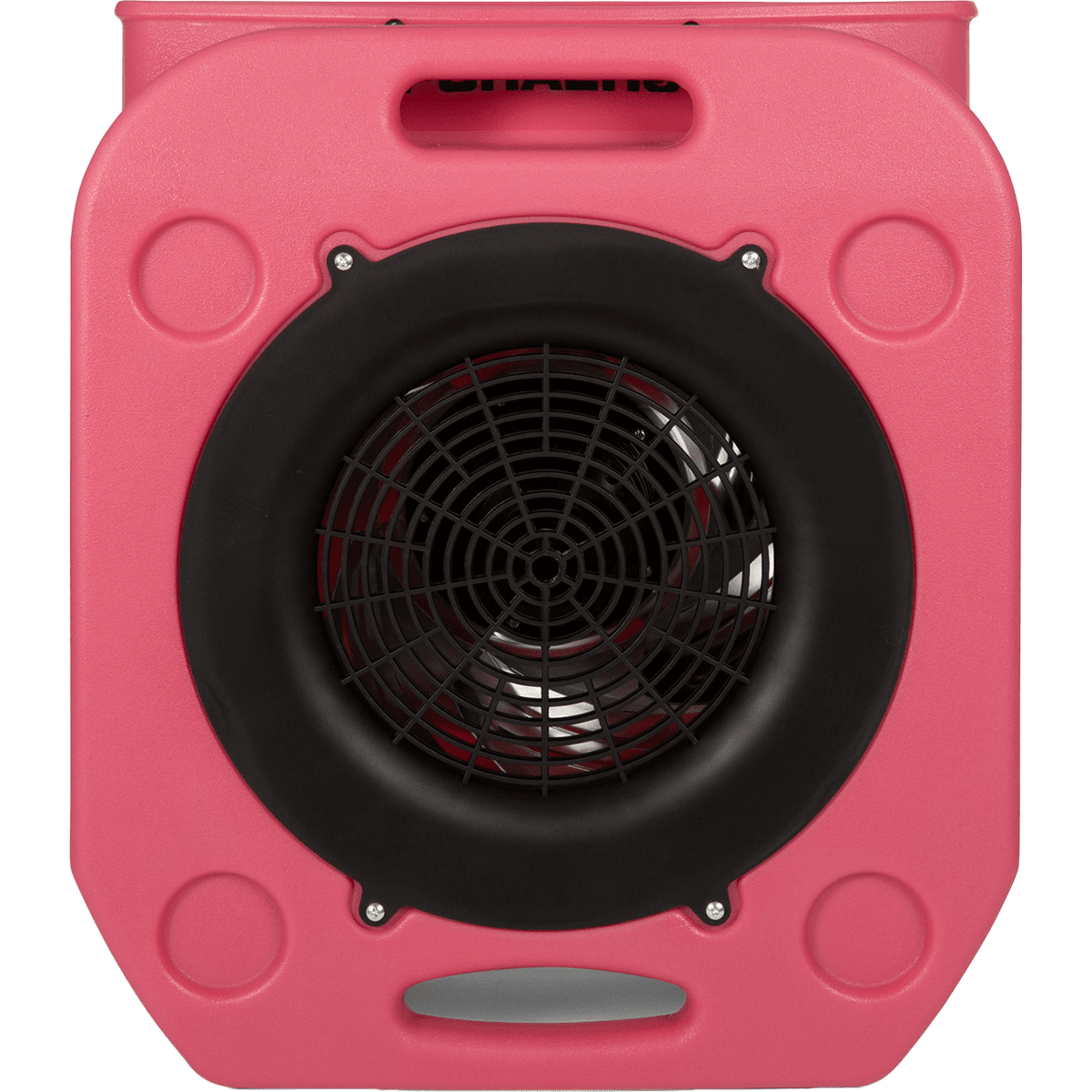 Puraero 1/4 HP 1100 CFM 2.51A Low Profile Air Mover - Red - Top
