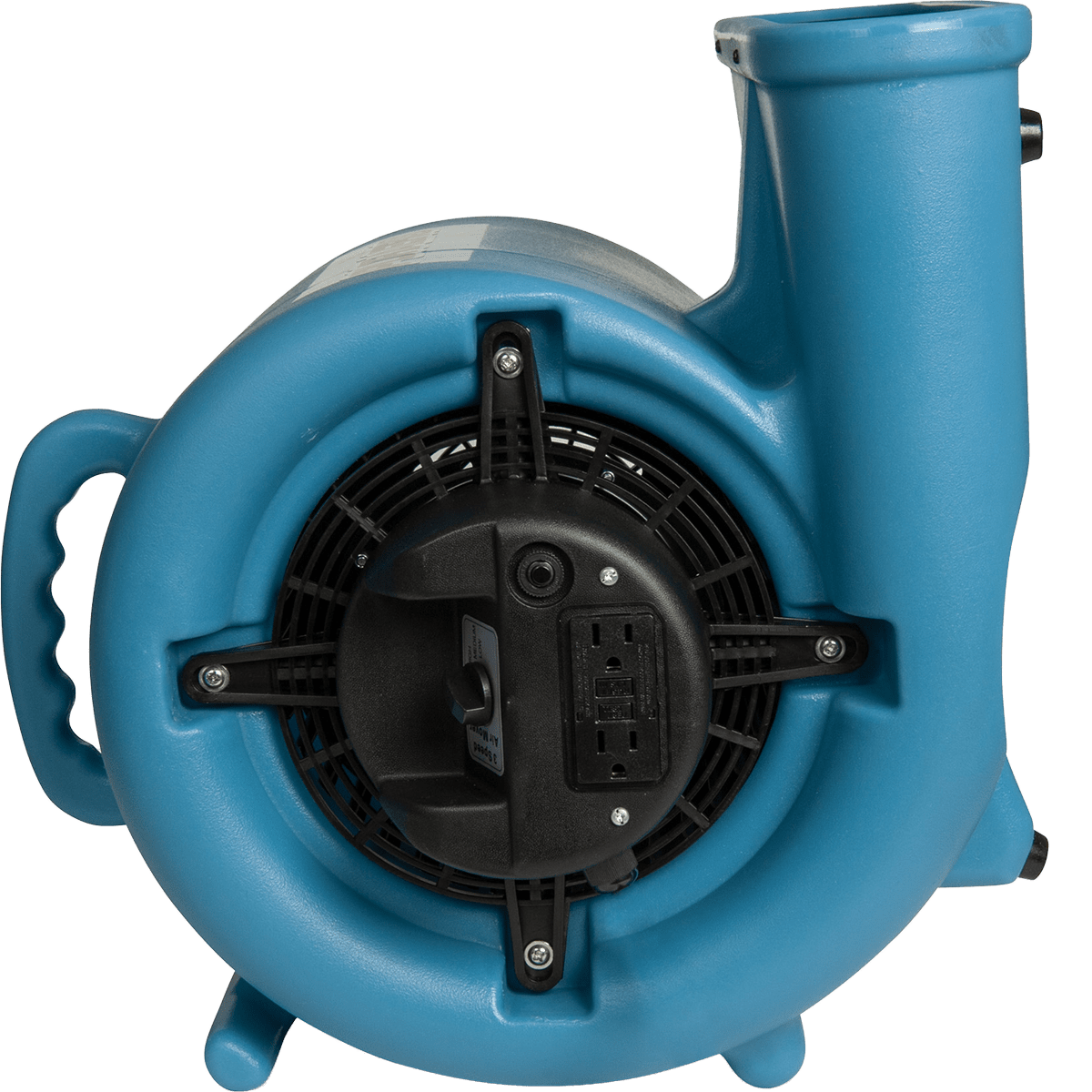 PURAERO 1/3 HP 2.44A Air Mover - Blue - 90 Degrees