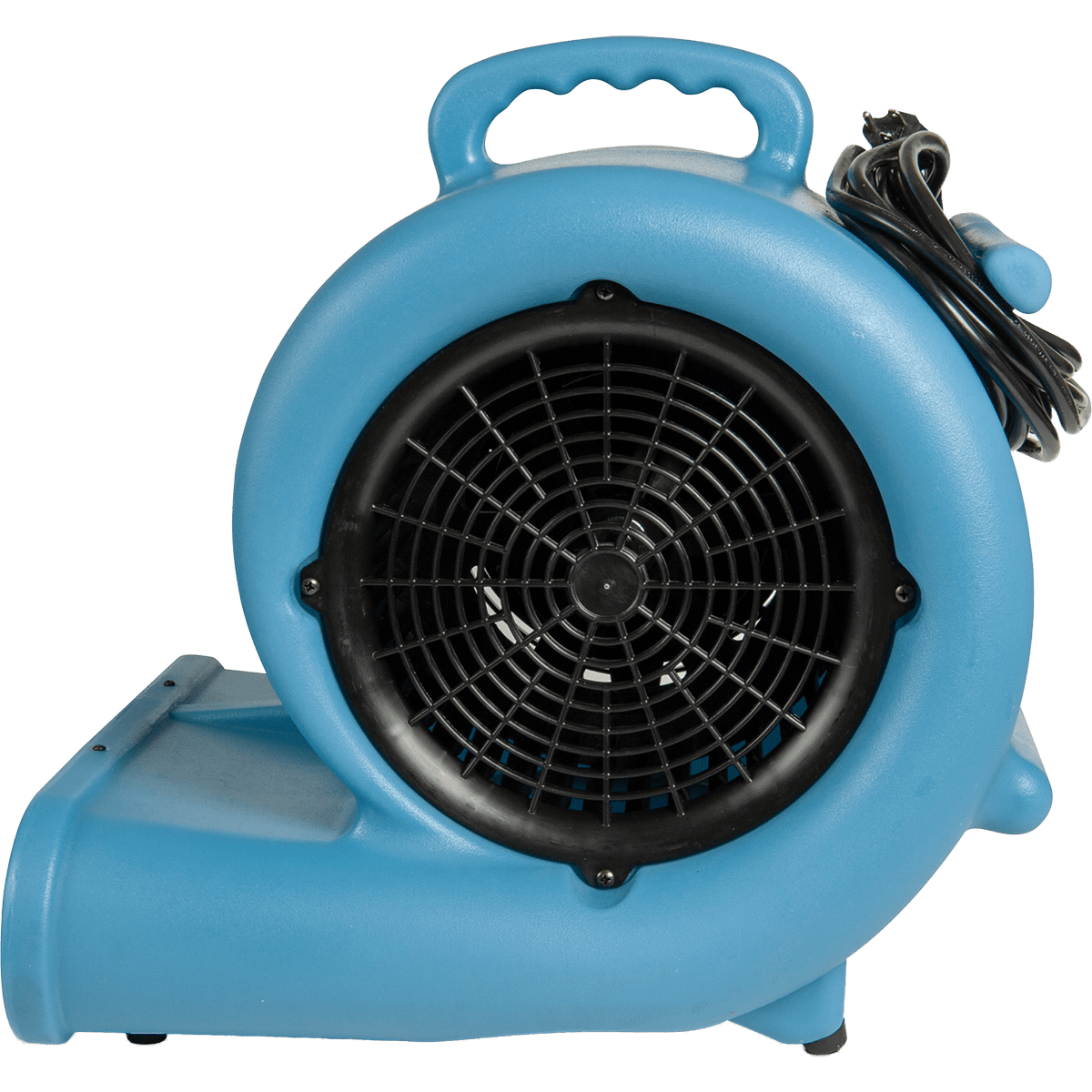PURAERO 1/3 HP 2.44A Air Mover - Blue - Left Side
