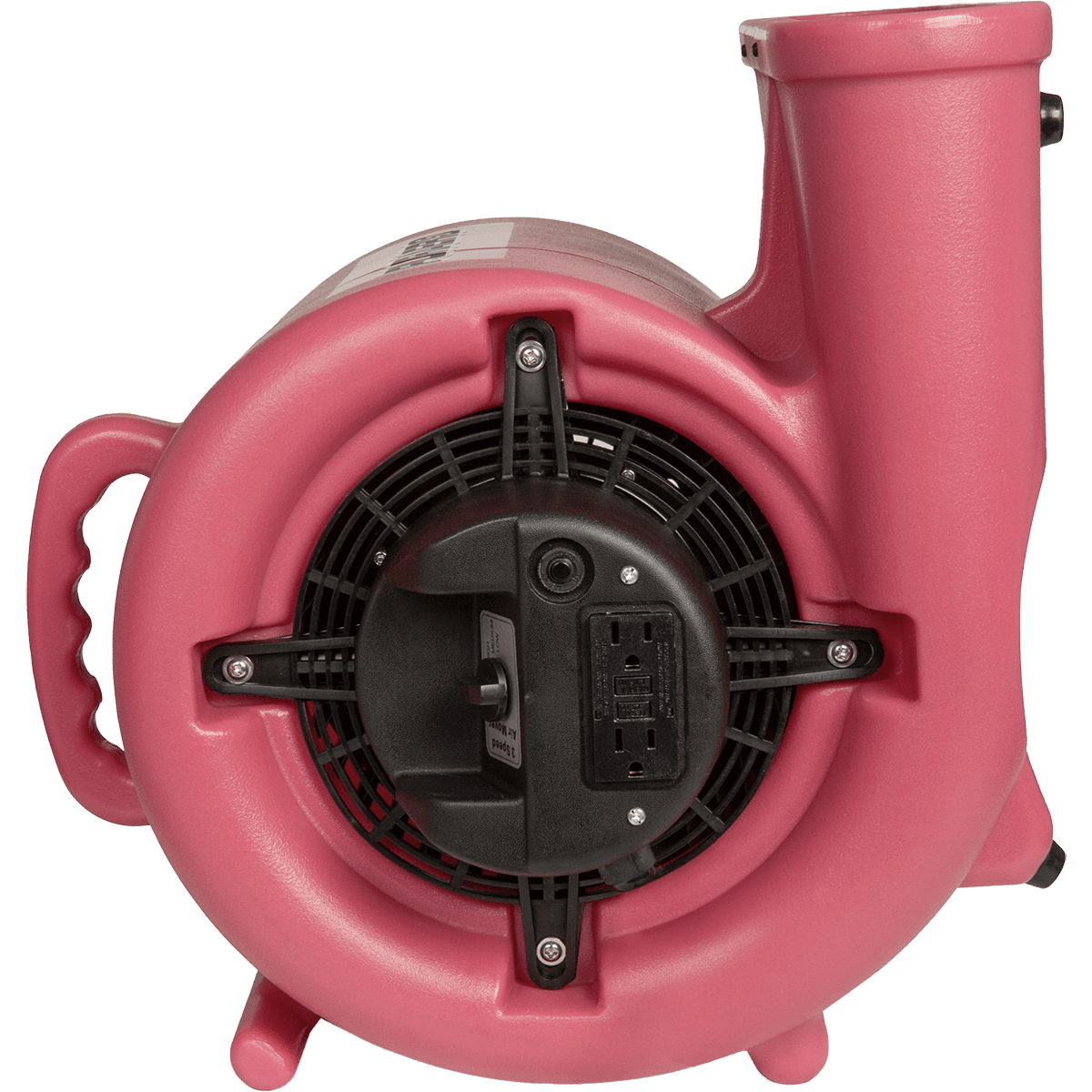 PURAERO 1/3 HP 2.44A Air Mover - Red - 90 Degrees