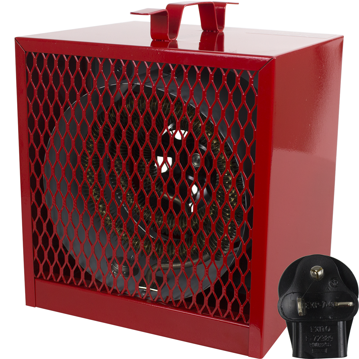 QMark BRH402 Contractor Heater - plug face