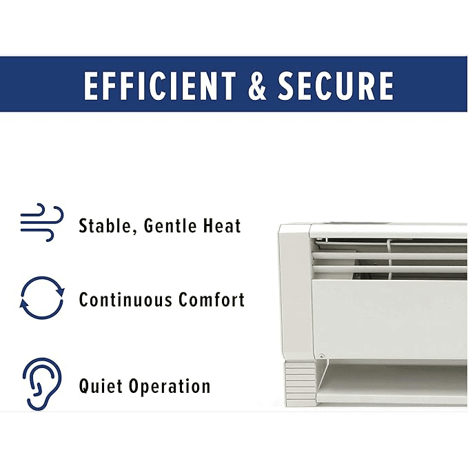 Qmark Hydronic Baseboard Heaters - Infographic