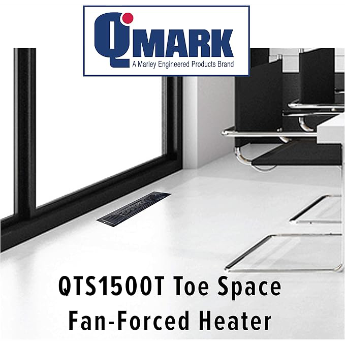 Qmark Fan-Forced Toe Kick Heaters - Infographic 1