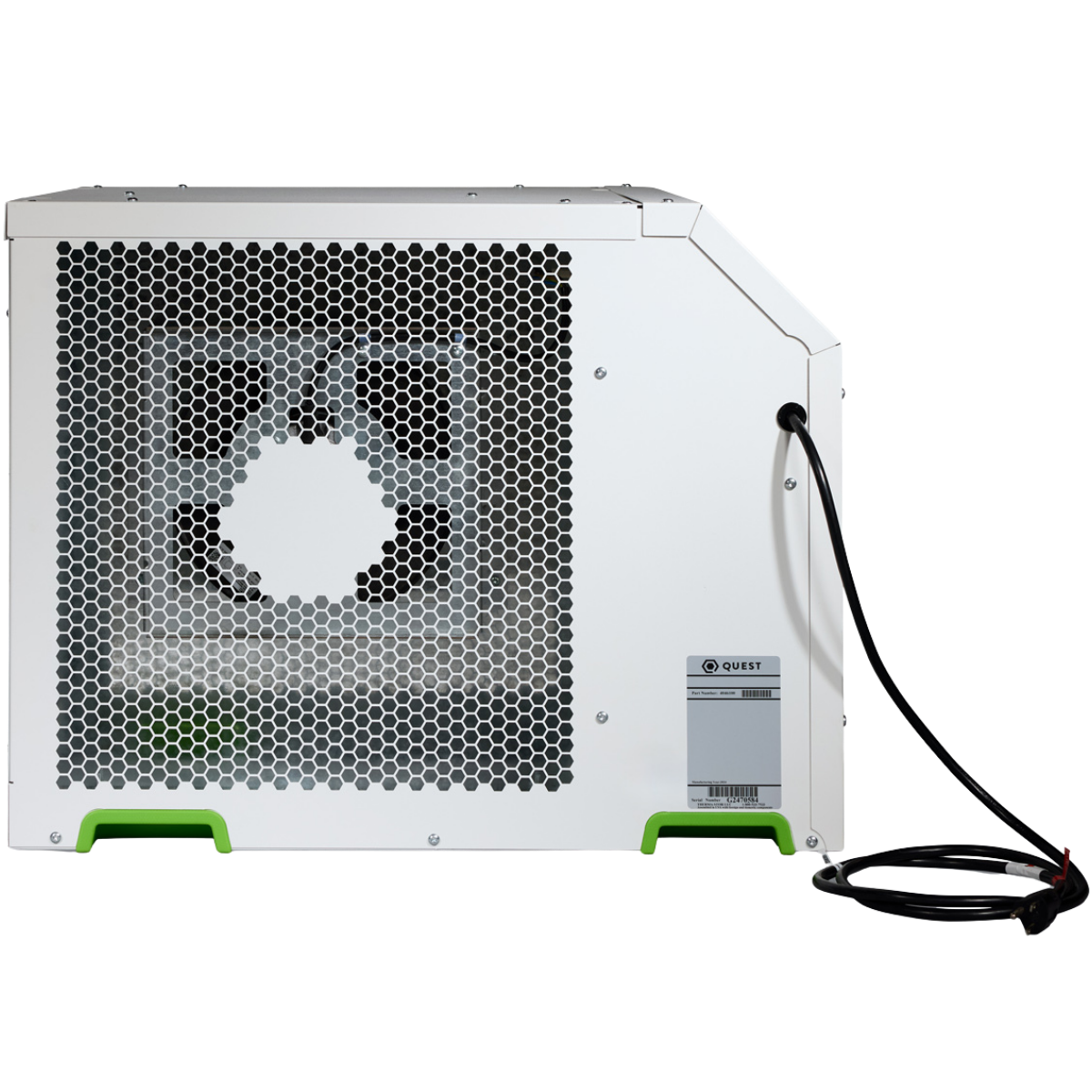 Quest 205 High-Efficiency Dehumidifier - Back