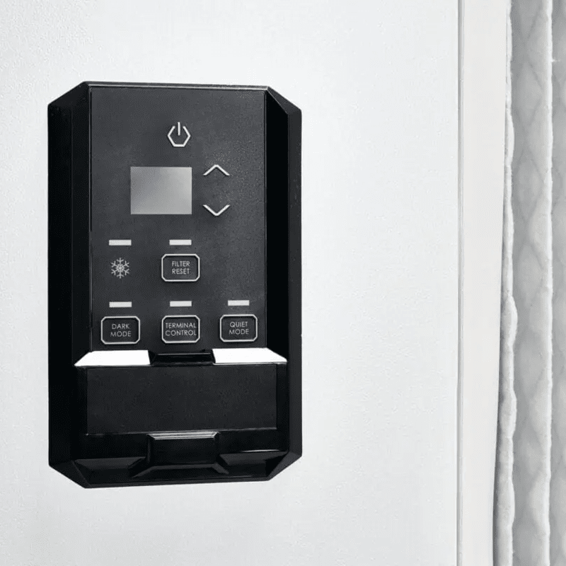 Quest 506 Overhead Dehumidifier A2L 2024 - Controls