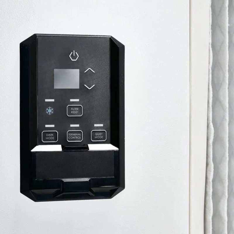 Quest 506 Overhead Dehumidifier A2L 2024 - Controls