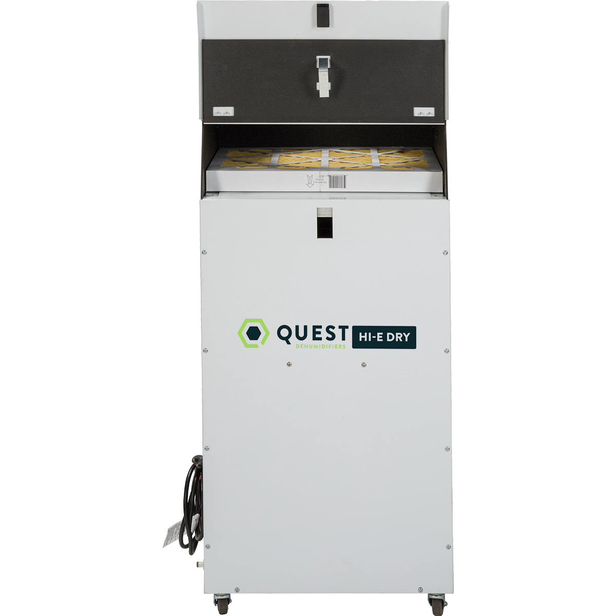 Quest Hi-E Dry 195 Dehumidifier - open