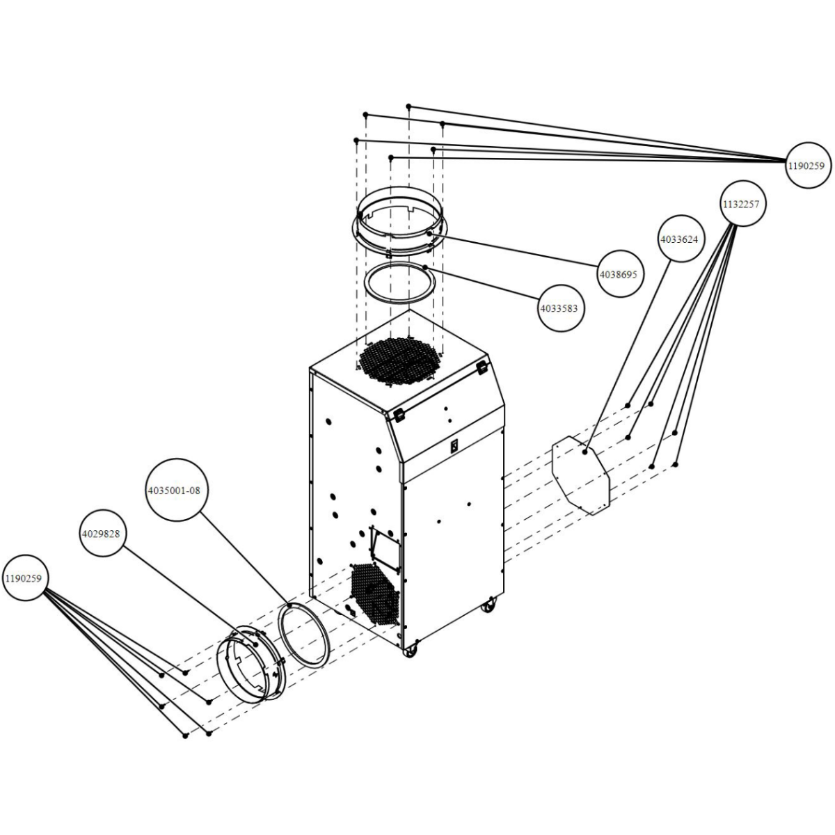 Quest Hi-E Dry Duct Kit (4039132) - Installation