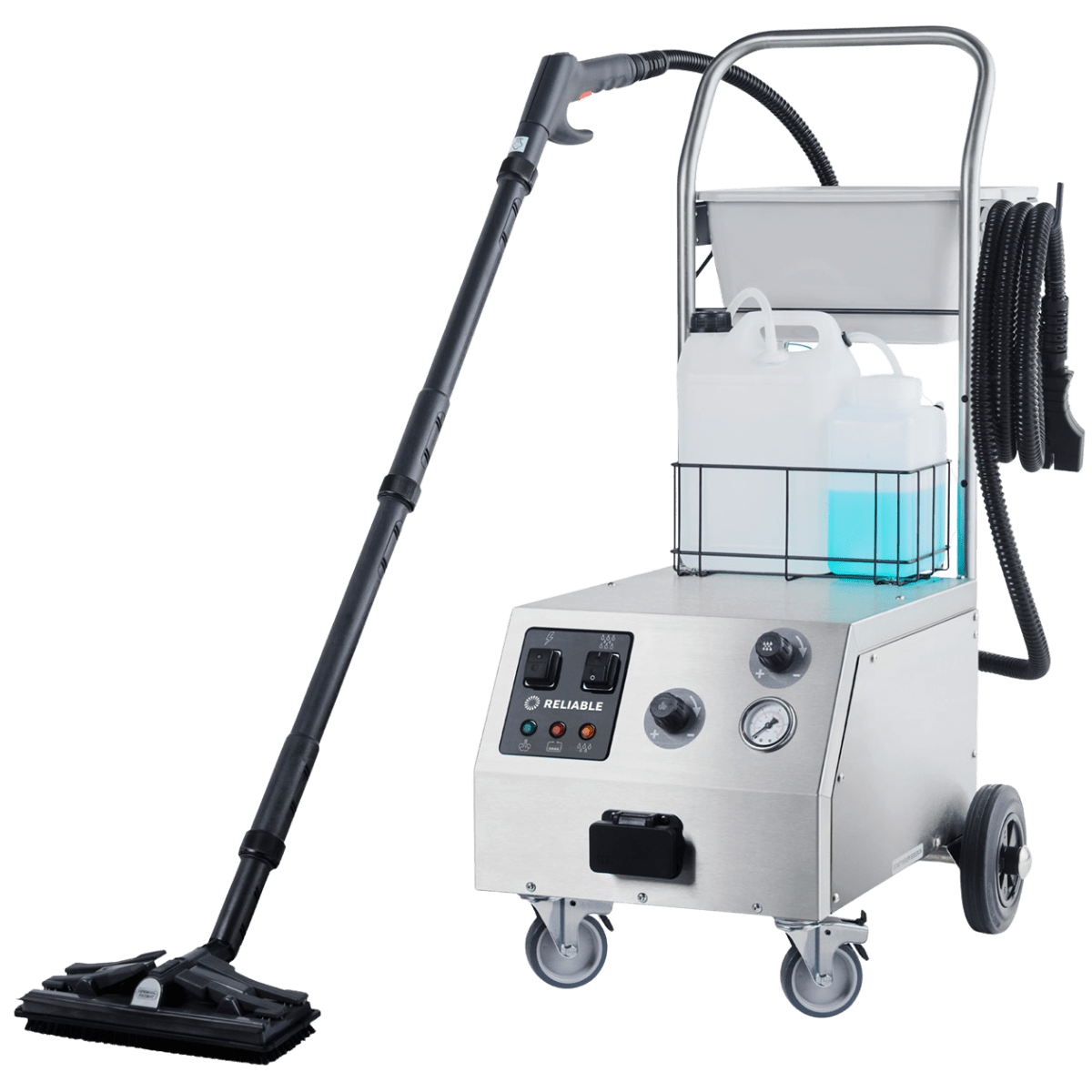 Reliable Tandem Pro 2000CC Commercial Steam Cleaning System - w/ Hose