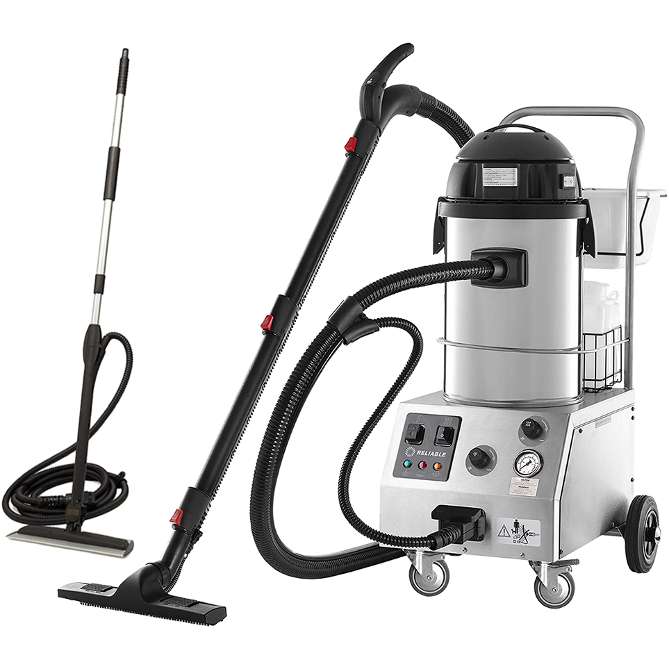 Reliable Tandem Pro 2000CV Commercial Steam Cleaning System w/ SaniSteam Mop