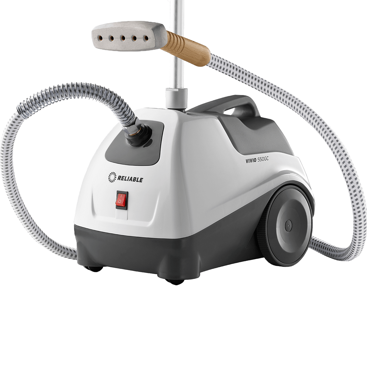 Reliable 550 GC Professional Garment Steamer w/ Metal Head - Canister Body