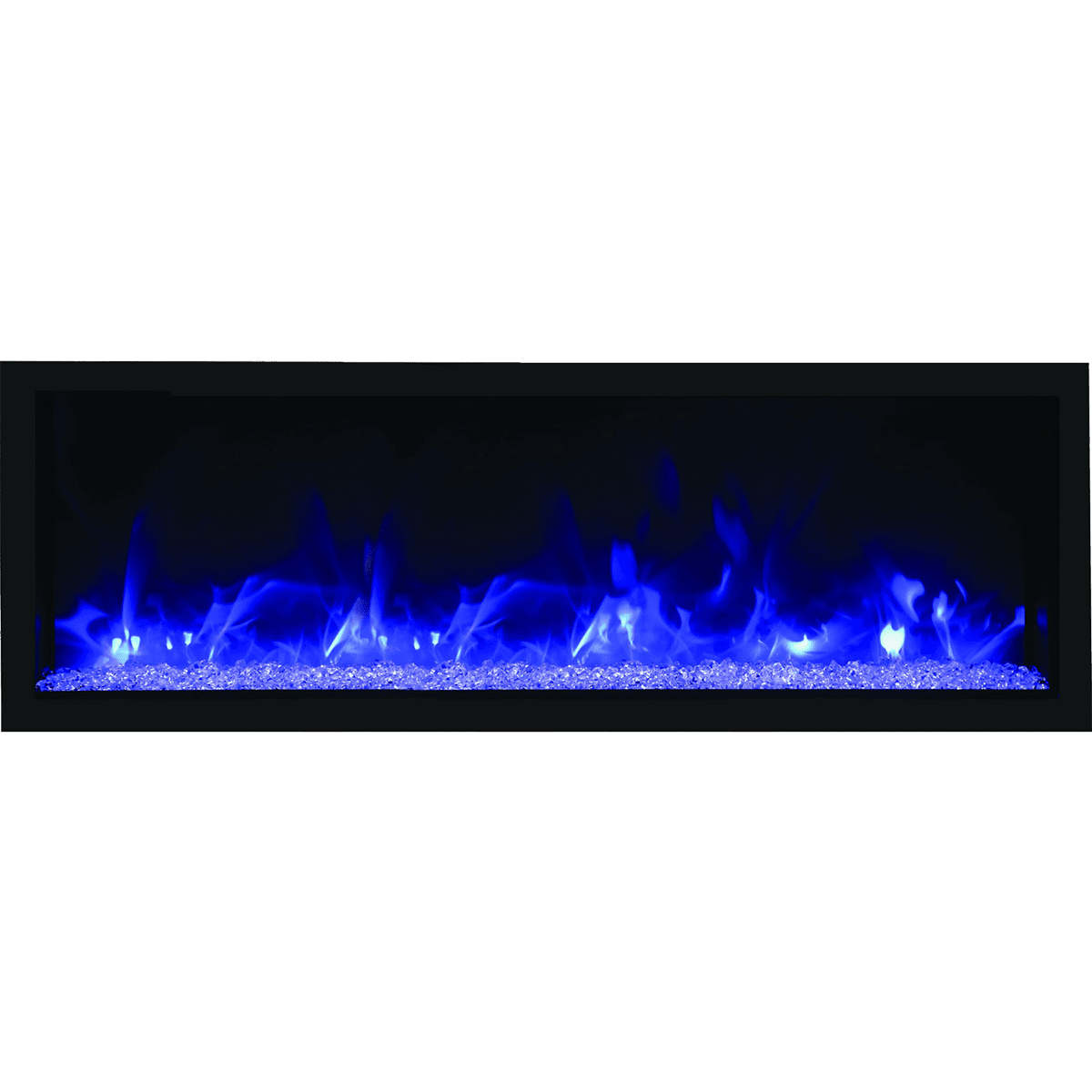 Remii Extra Tall Indoor/Outdoor Built-In Electric Fireplace - 65 Inch