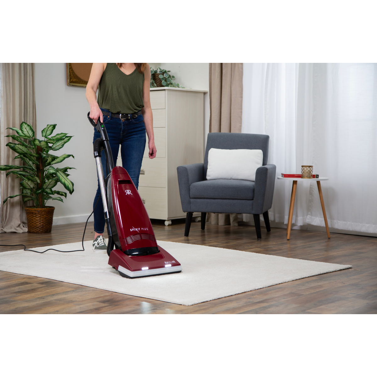 Riccar Spirit Plus Upright Vacuum - Lifestyle 1