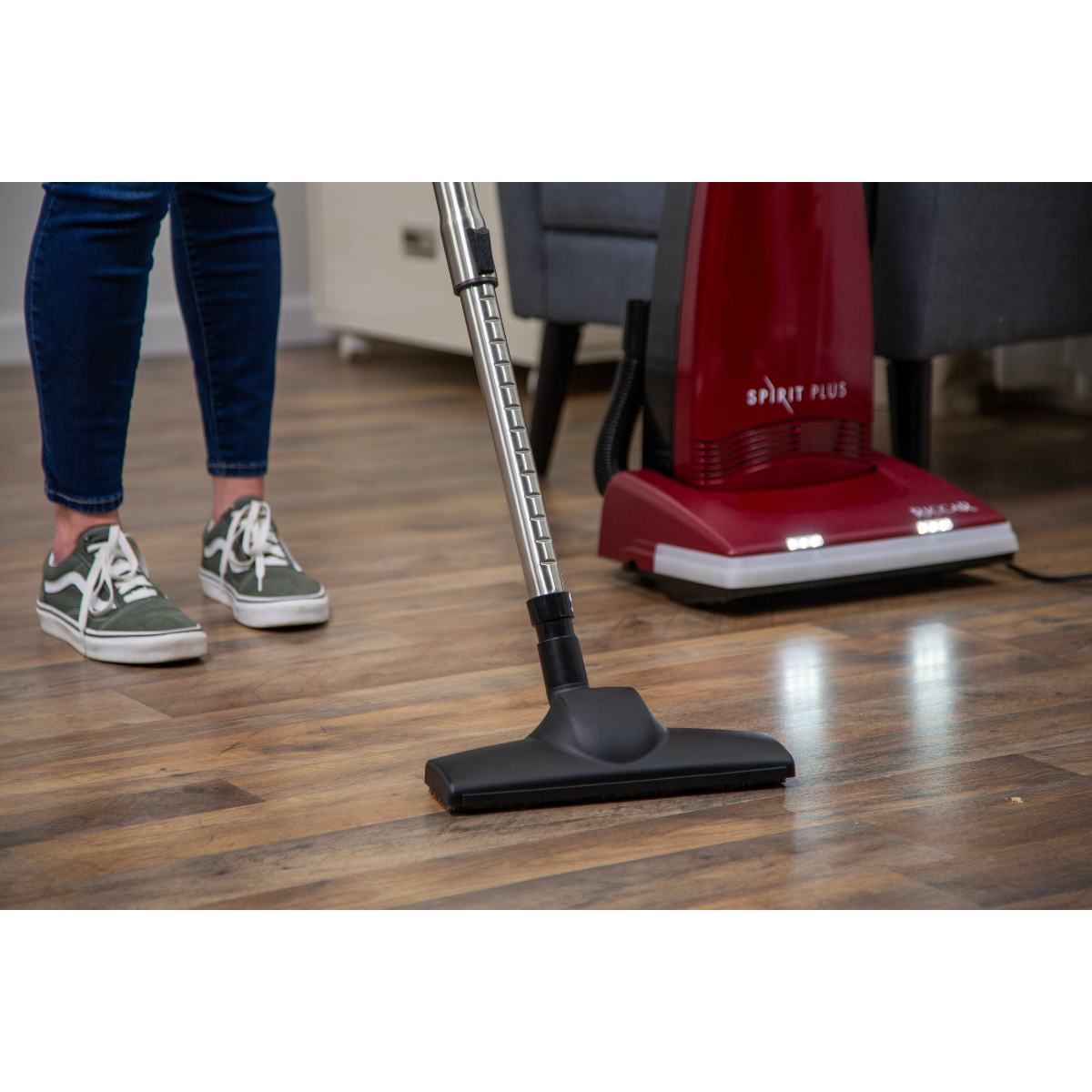 Riccar Spirit Plus Upright Vacuum - Lifestyle 4