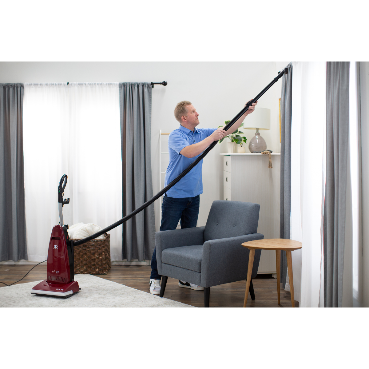 Riccar Spirit Upright Vacuum - Lifestyle 3