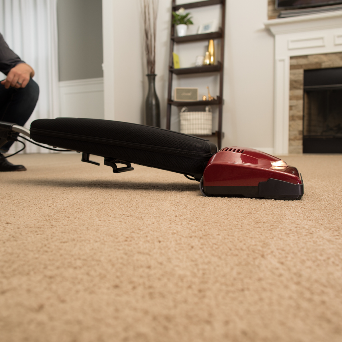 Riccar SupraLite Premium Ultra Lightweight Upright Vacuum - Lifestyle 3