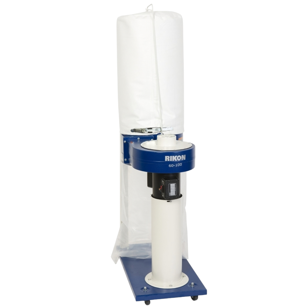 Rikon 60-100 Dust Collector with 60-918 Replacement Filter and Dust Bag Set - Back