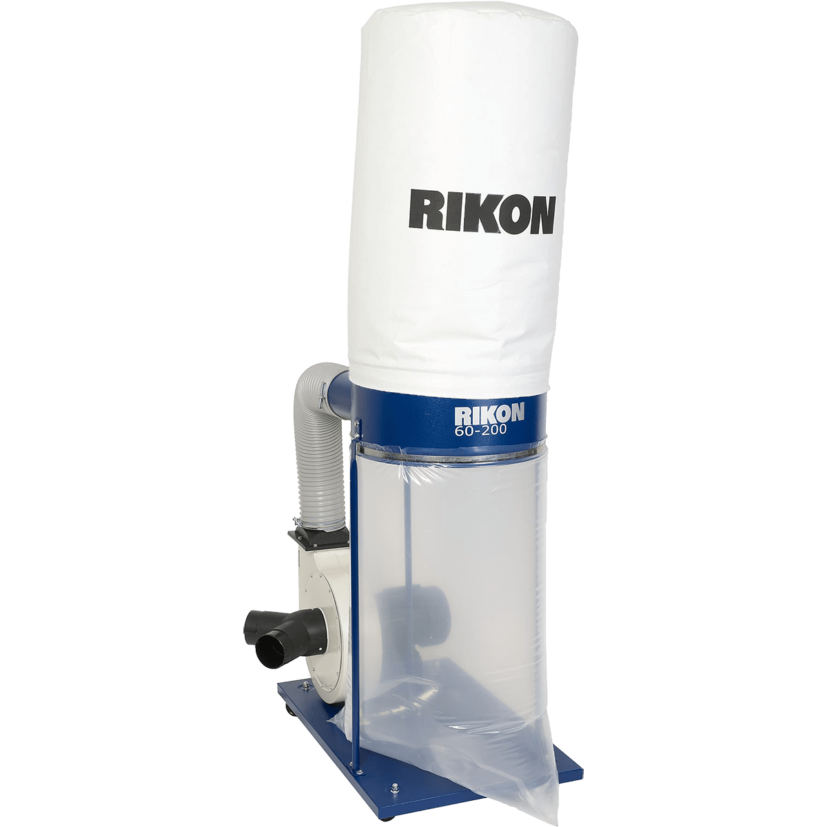 Rikon 60-200 2HP Portable Dust Collector - angle 3