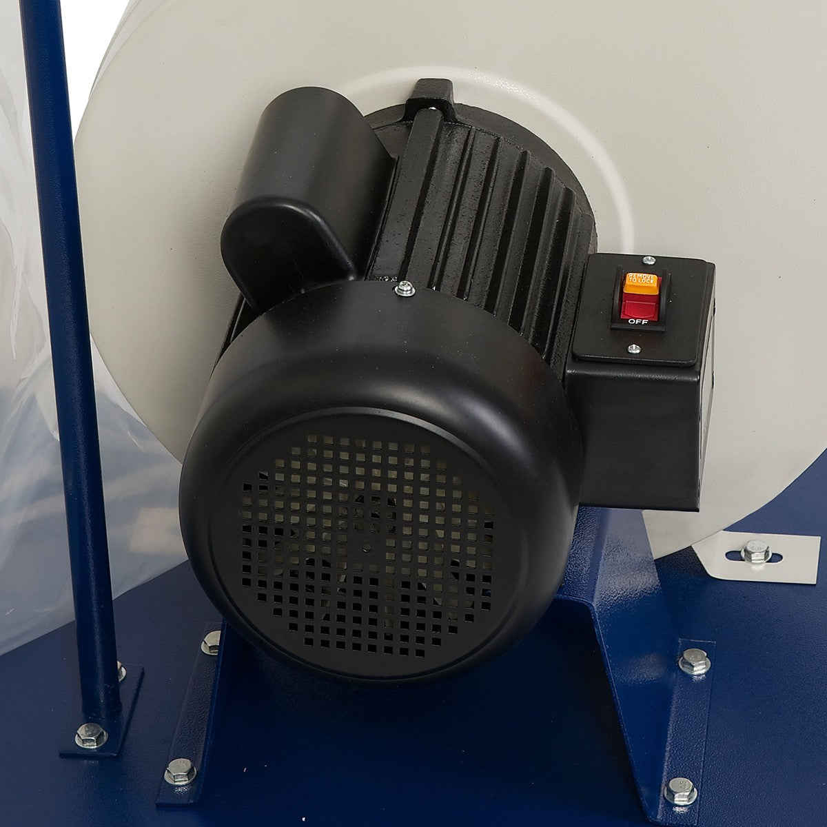 Rikon 60-200 2HP Portable Dust Collector - power switch