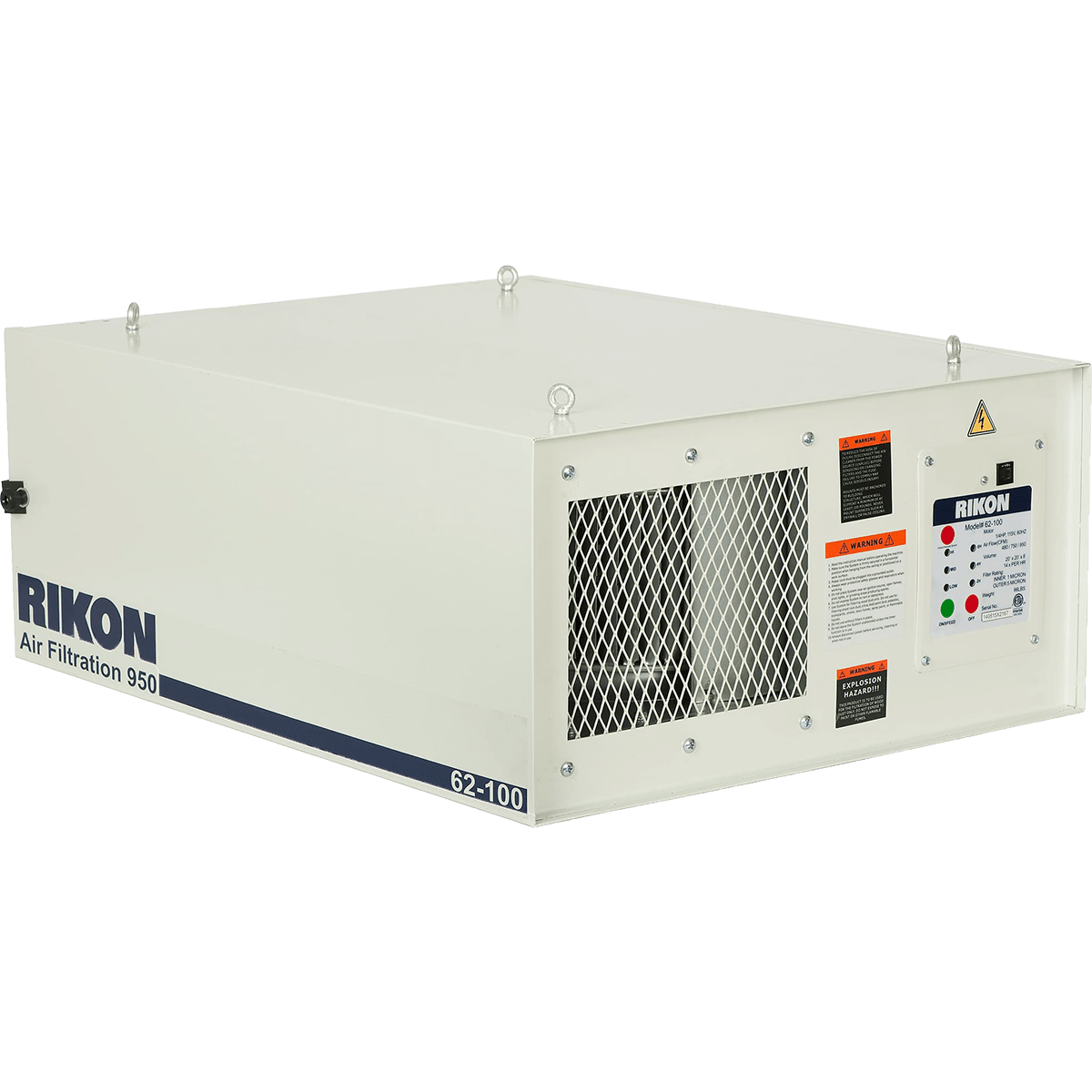 Rikon Model 62-1100 Air Filtration System - angle 1
