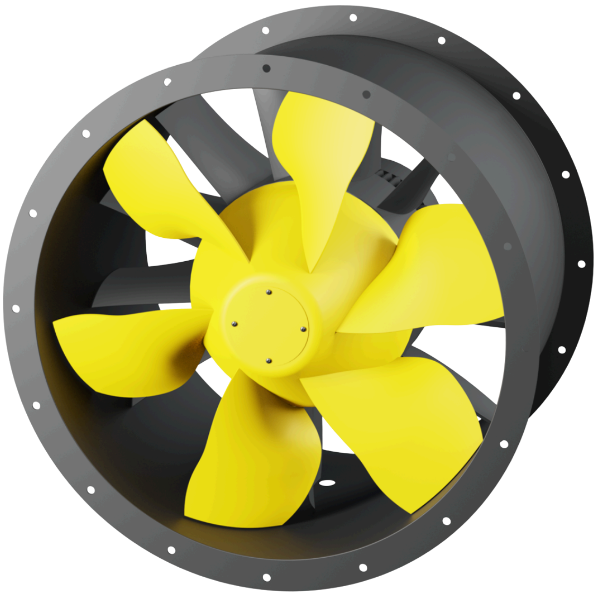 Ruck Air Movement 28 inch 13284 CFM Axialine Tubeaxial Fan - Main