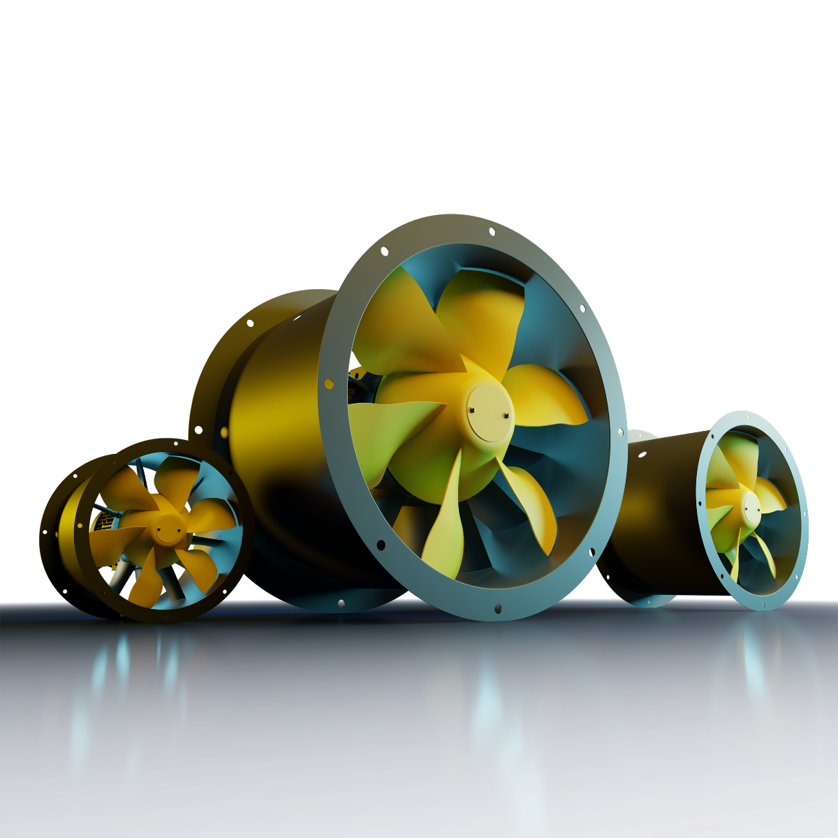 Ruck Air Movement Axialine Tubeaxial Fan - Lifestyle 4