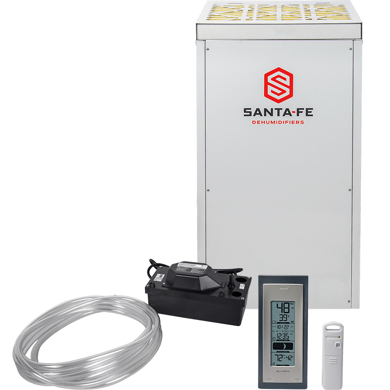 Santa Fe Classic Dehumidifier Healthy Basement Package
