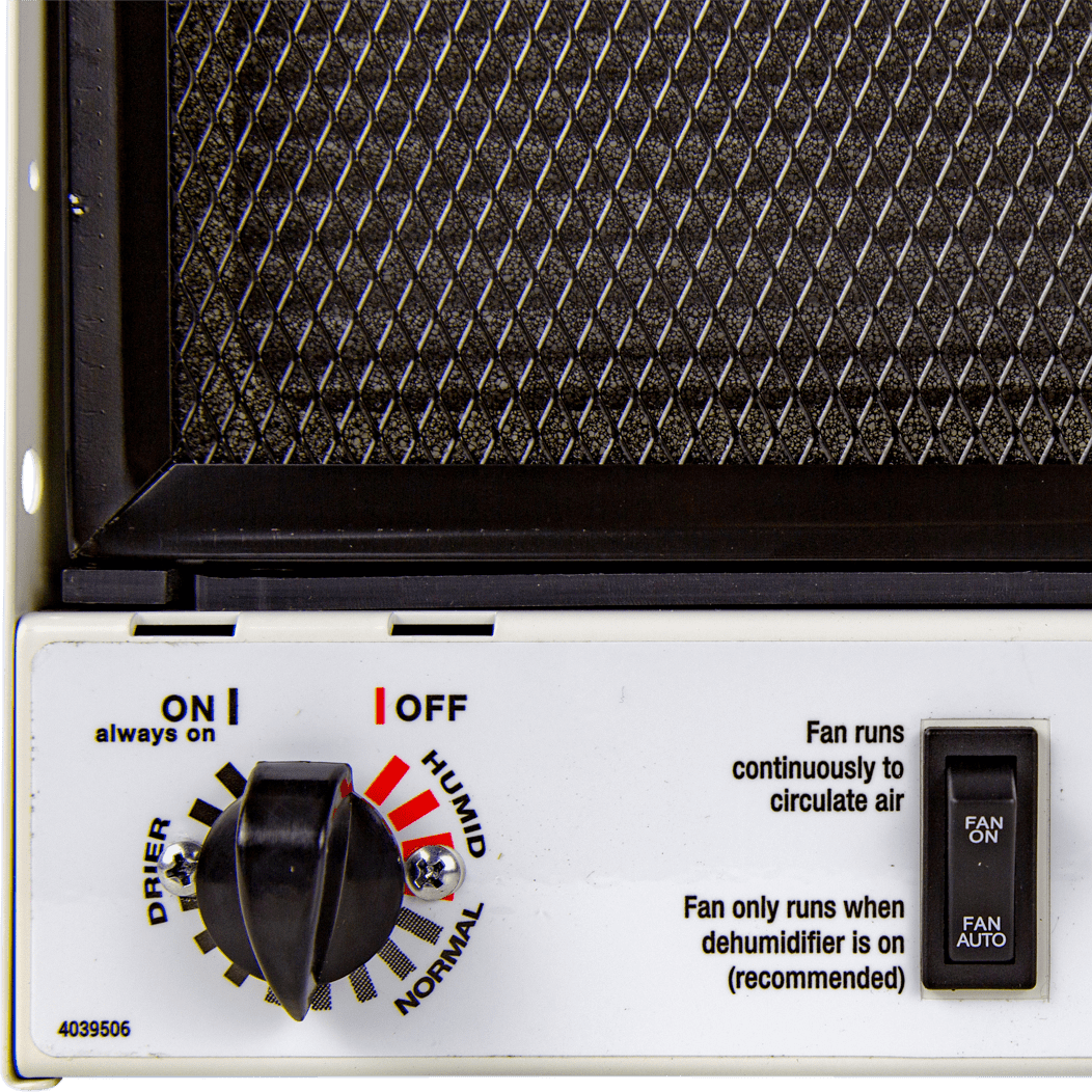 Santa Fe Compact 70 Dehumidifier - controls