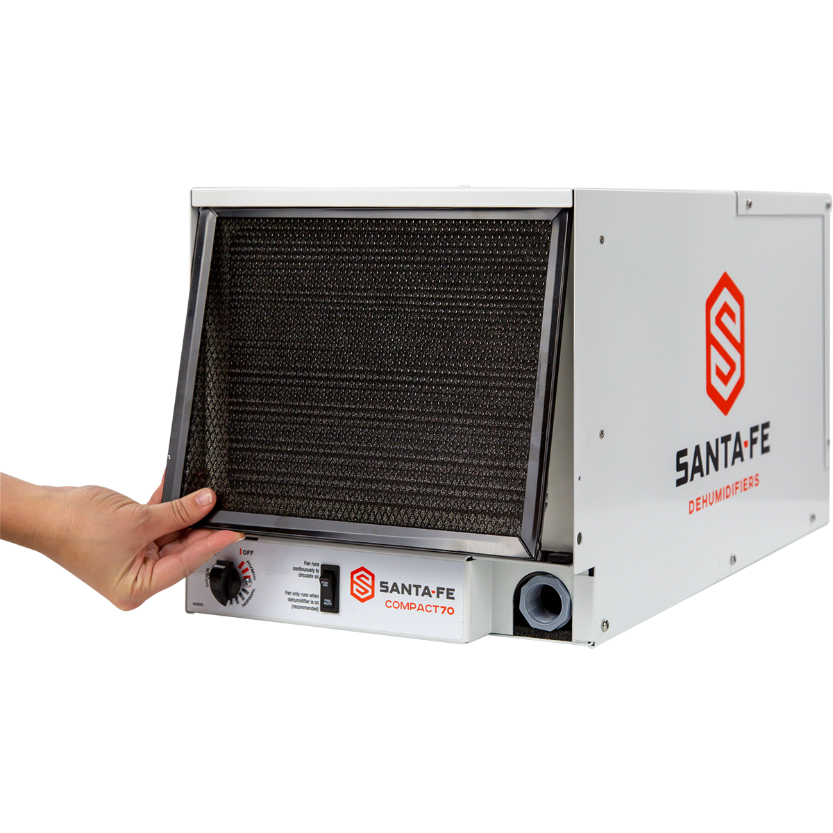 Santa Fe Compact 70 Dehumidifier - filter