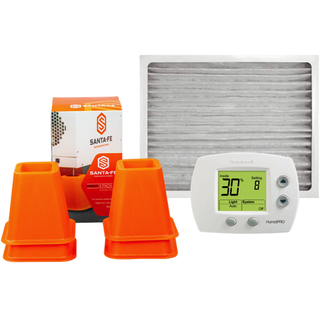 Santa Fe Oasis105 Dehumidifier Basement Installation Package - Main