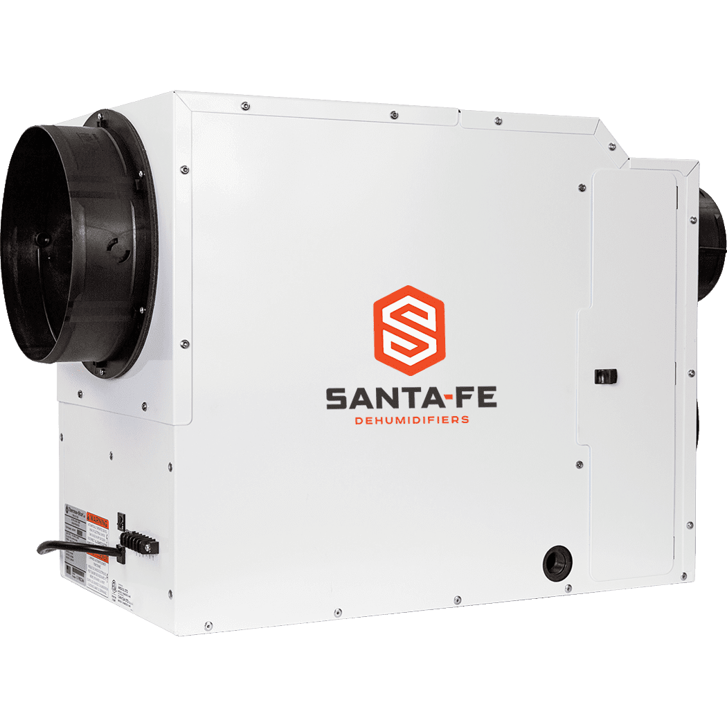 Santa Fe Ultra120 Whole House Ventilating Dehumidifier - angle