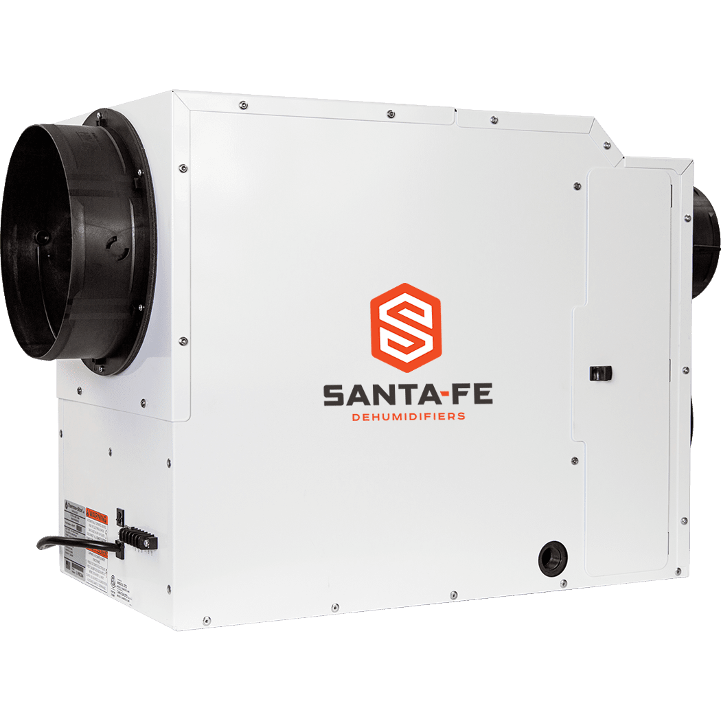 Santa Fe Ultra120 Whole House Ventilating Dehumidifier - angle