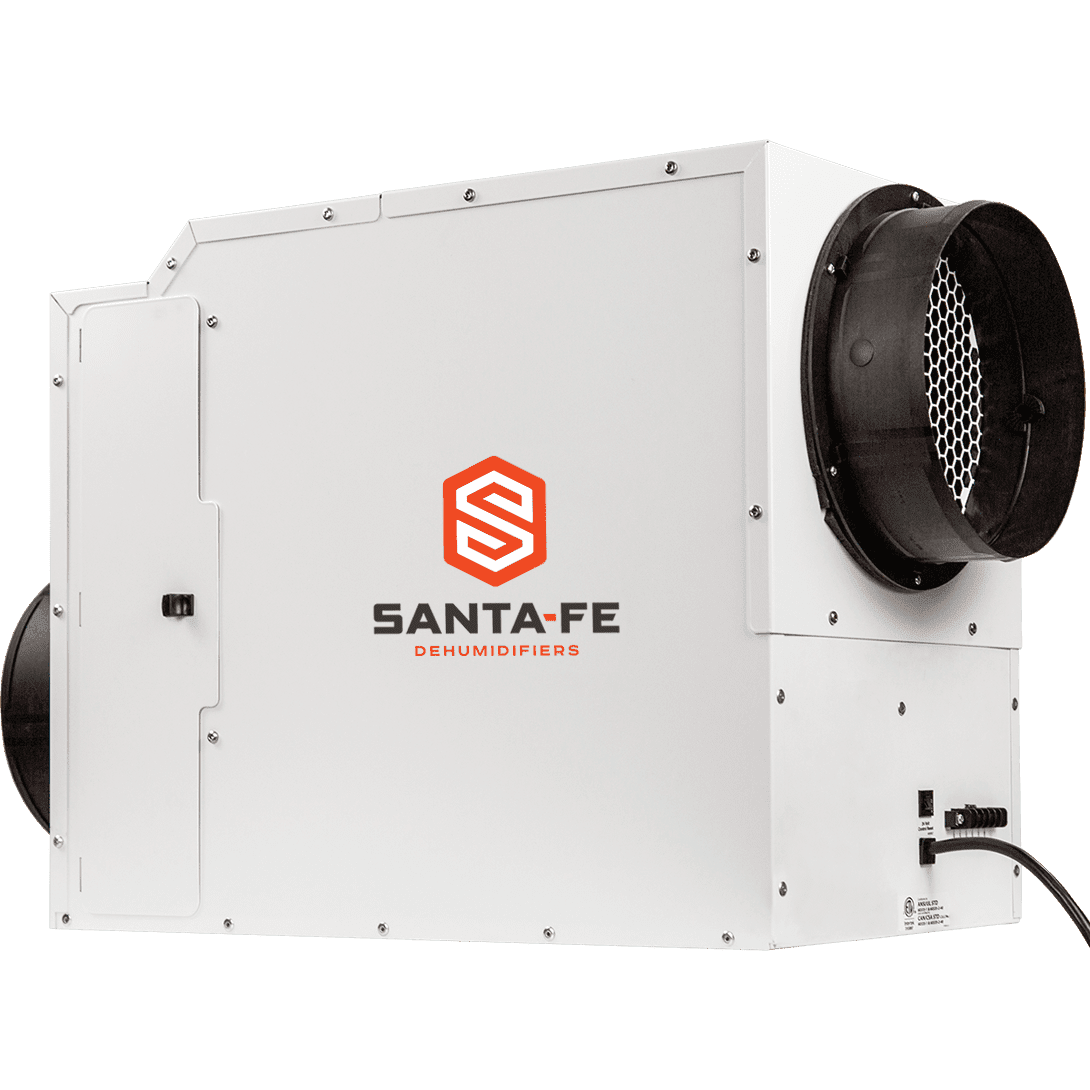 Santa Fe Ultra120 Whole House Ventilating Dehumidifier - angle