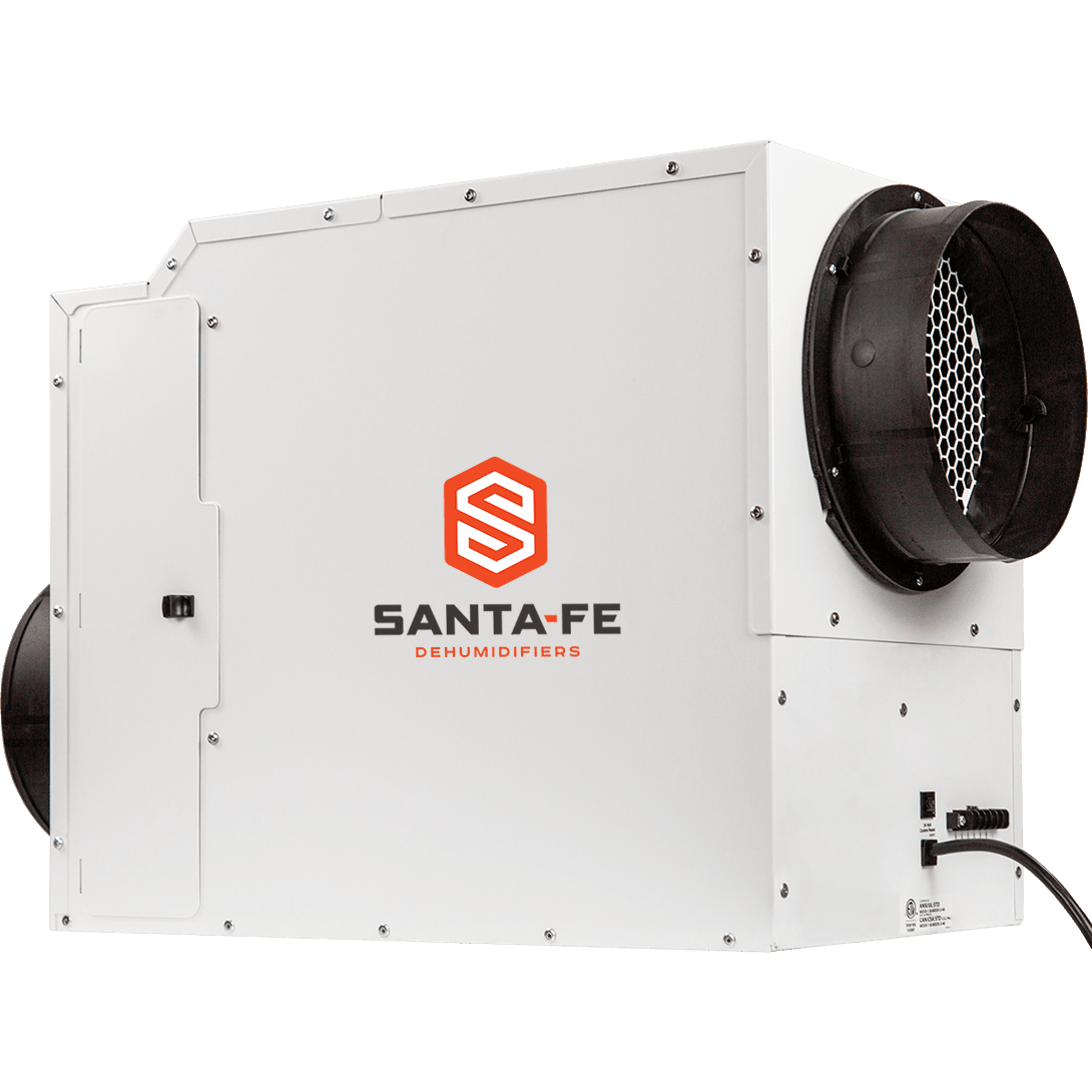 Santa Fe Ultra120 Whole House Ventilating Dehumidifier - angle